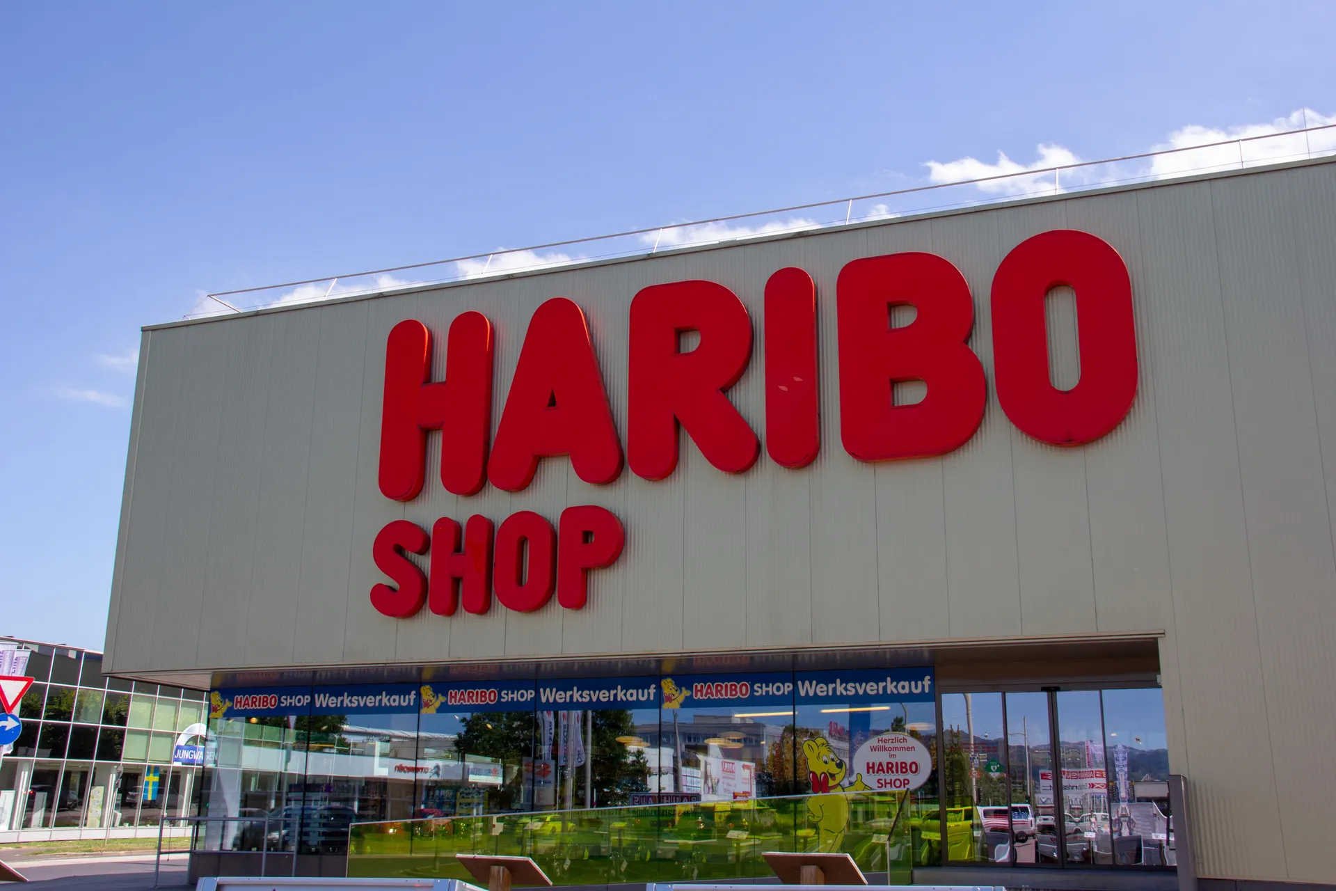 Haribo Leuchtbuchstaben